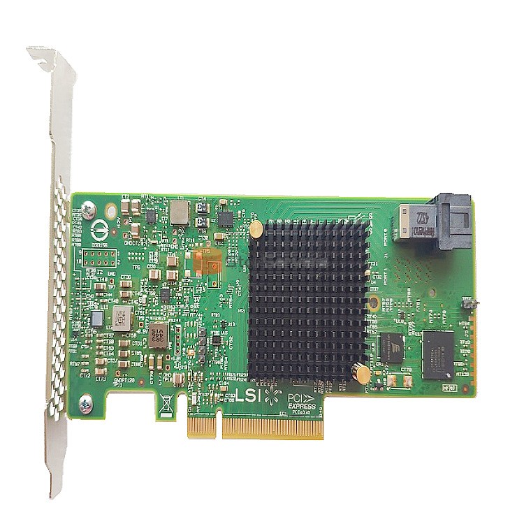 LSI 9300-4i H5-25473-00 HBA-kaart sff8643 sas-controller Hostbusadapter