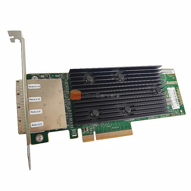 LSI 9305-16e 05-25704-00 HBA-kaart 12 gb/s sff8644 sas-controller Hostbusadapter