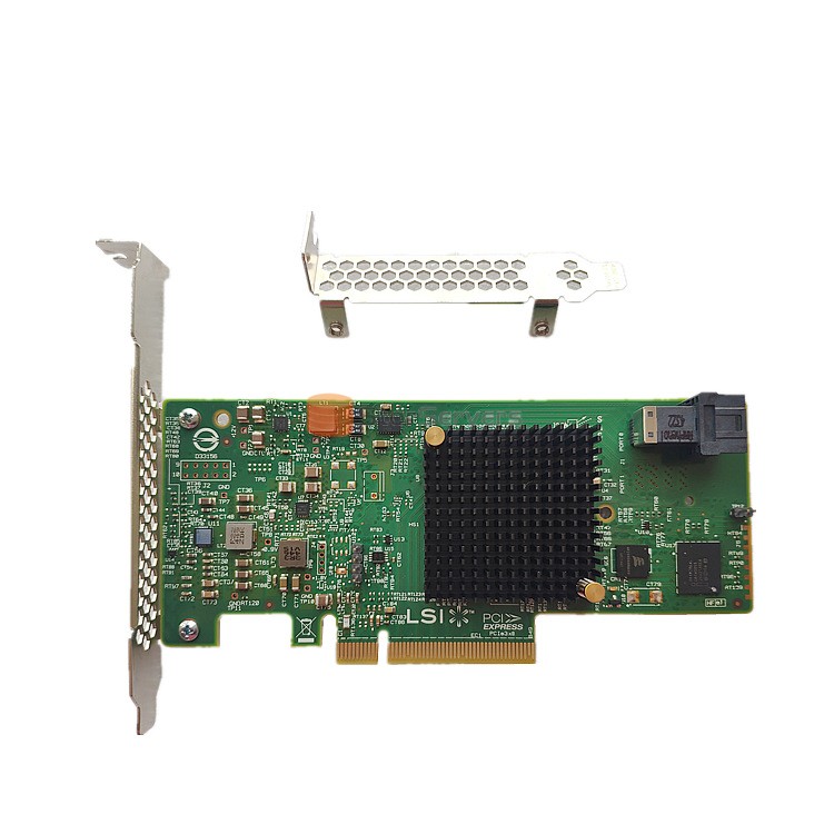 LSI 9311-4i HBA-kaart 12 GB/s sff8643 LSI SAS3008 sas-controller Hostbusadapter