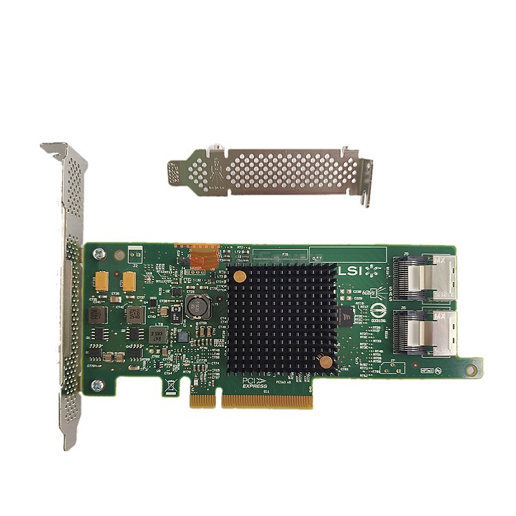Originele LSI 9207-8i HBA-kaart LSI00301 sas expander Host Bus Adapter mini sas sff8087
