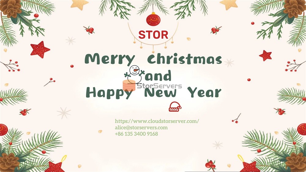 STOR Technology Limited wenst u prettige kerstdagen