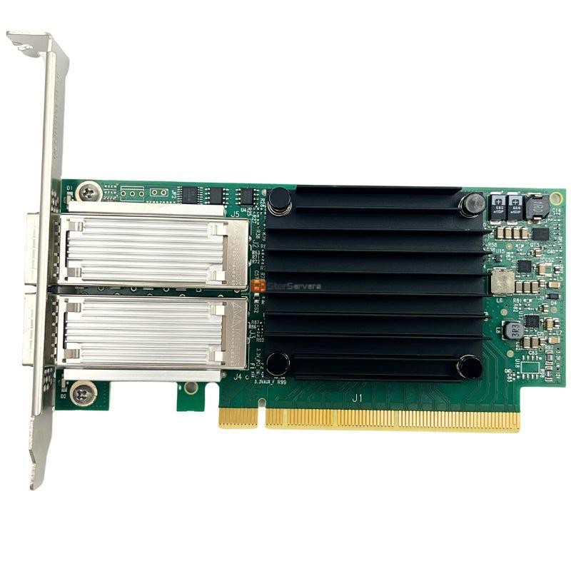 Netwerkkaart MCX416A-BCAT PCIe 3.0 x16 2-poorts 40G/56G QSFP28 Ethernet-serveradapter