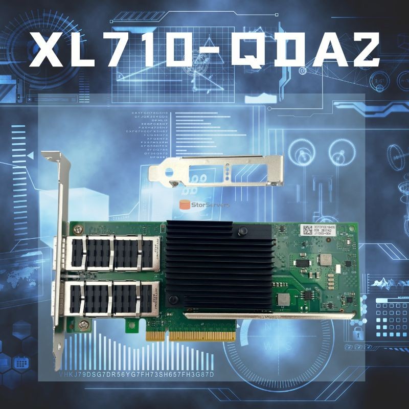 XL710QDA2BLK XL710-QDA2 40GbE Ethernet geconvergeerde netwerkadapter met dubbele poort